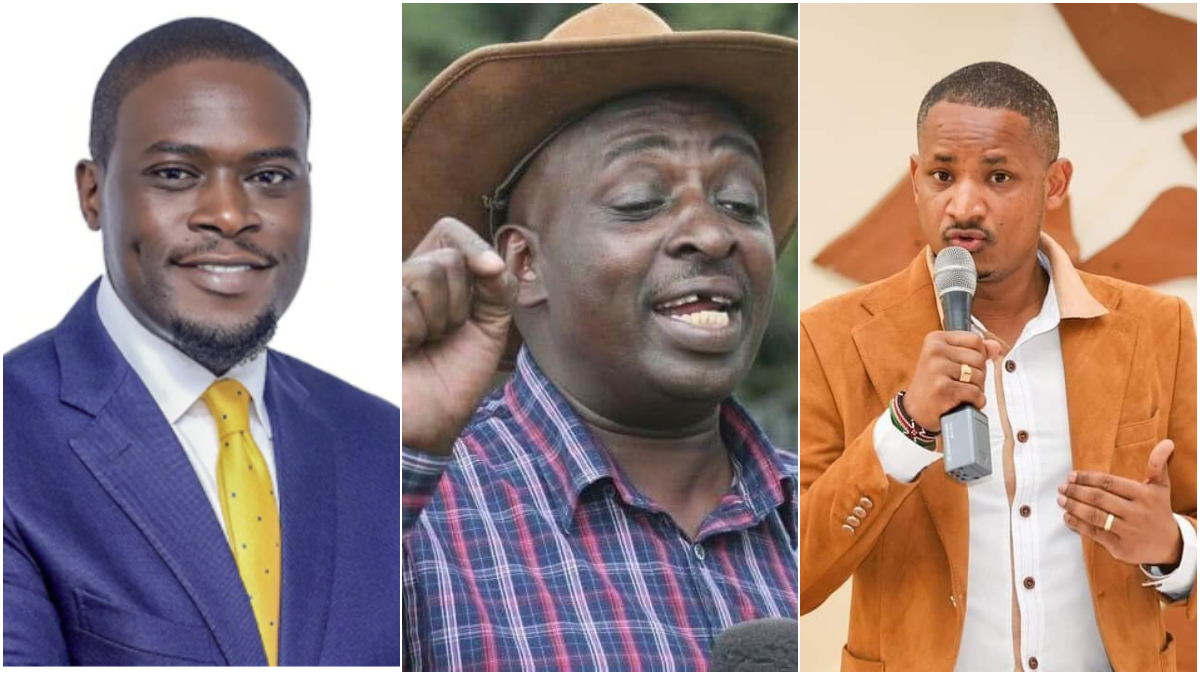 Nairobi gubernatorial race: Sakaja, Gakuya and Babu Owino ranked in latest Kenya Track survey