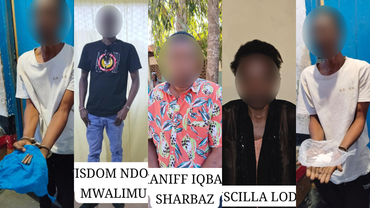 Guns, crude weapons and forged land documents: How police are cracking down on Coast crime gangs; 14 others arrested