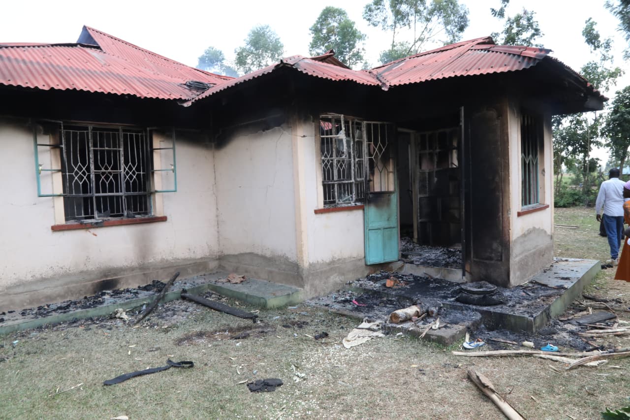 Head teacher’s homes torched as land dispute death toll rises to two in Rangwe