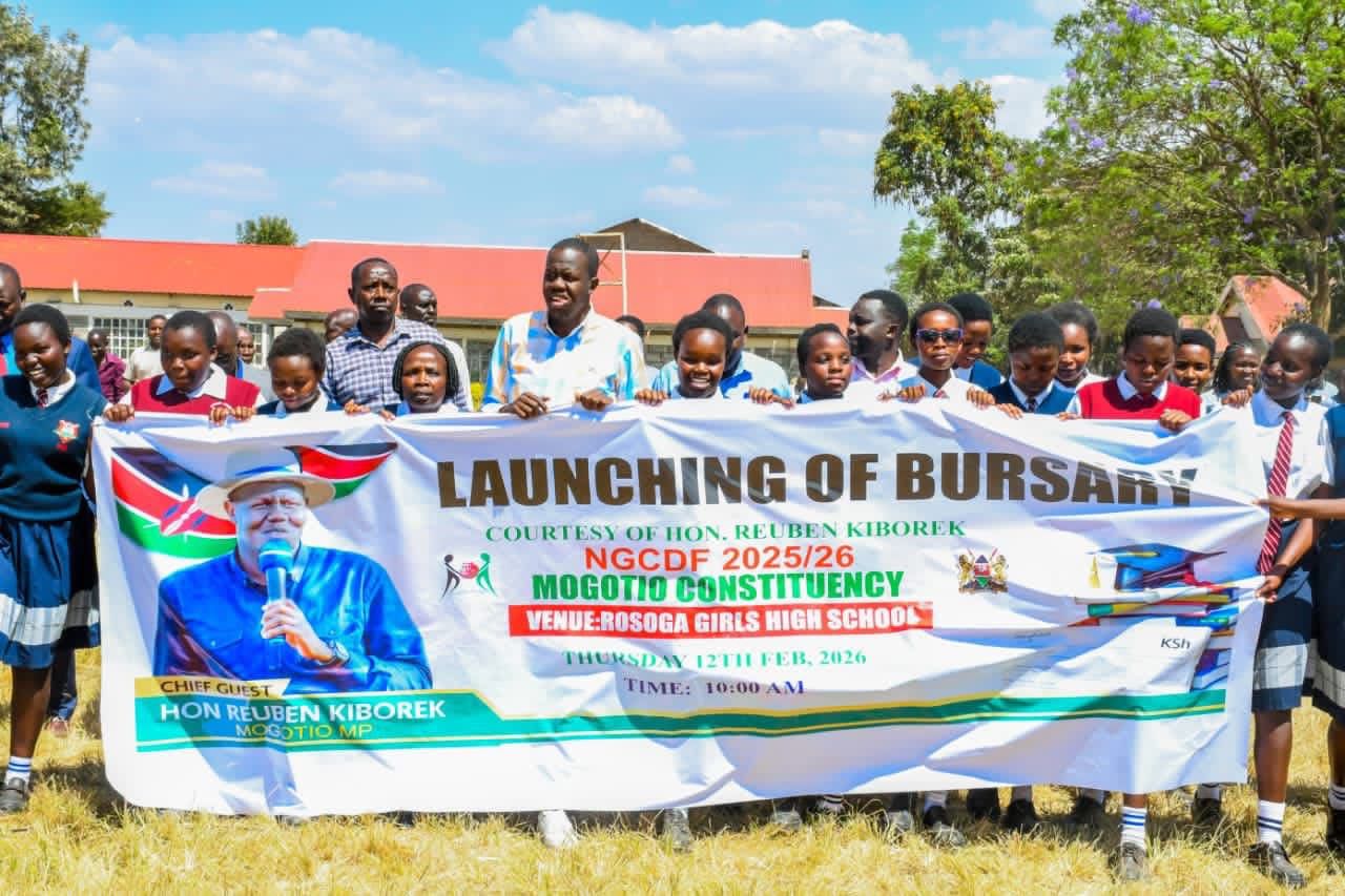 All day secondary schools in Mogotio now free as MP Kiborek unveils KSh69.3M bursary