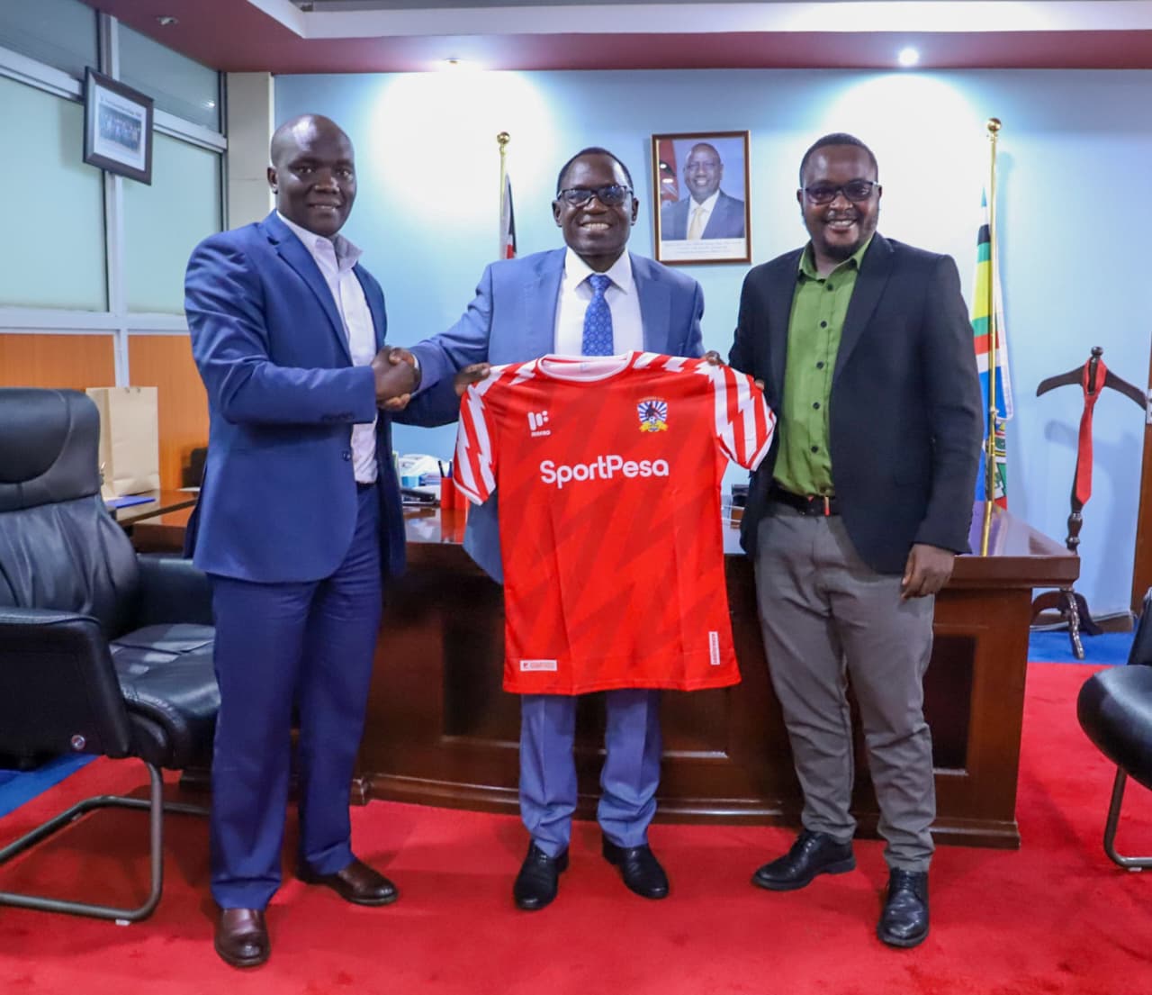 PS Isaboke appointed Shabana FC Goodwill Ambassador