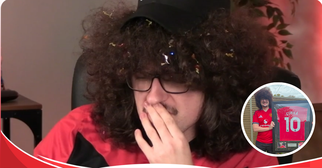 Man United fan’s 495-day hair promise lives on after West Ham draw