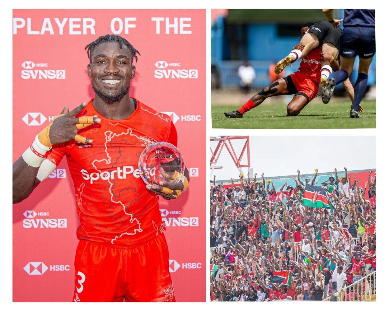 HSBC SVNS electrifies Nairobi at Nyayo Stadium