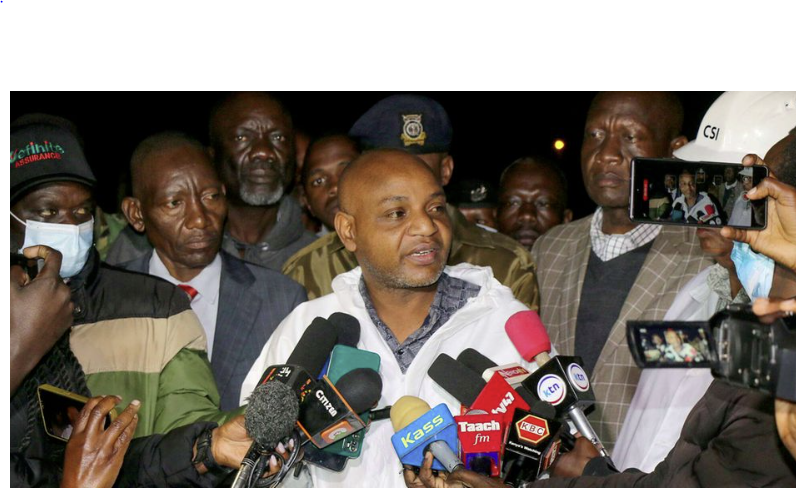 33 bodies exhumed at a mass grave in Kericho cemetery