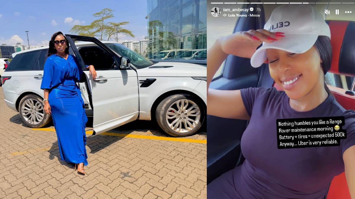 Amber Ray says Range Rover is too expensive to maintain and prefers Uber