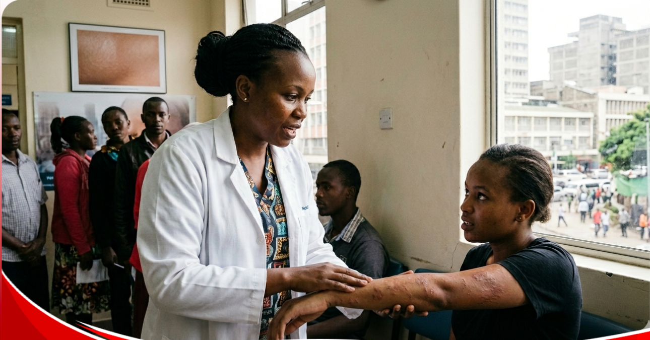 Dermatologists warn of growing skin problems in urban Kenya