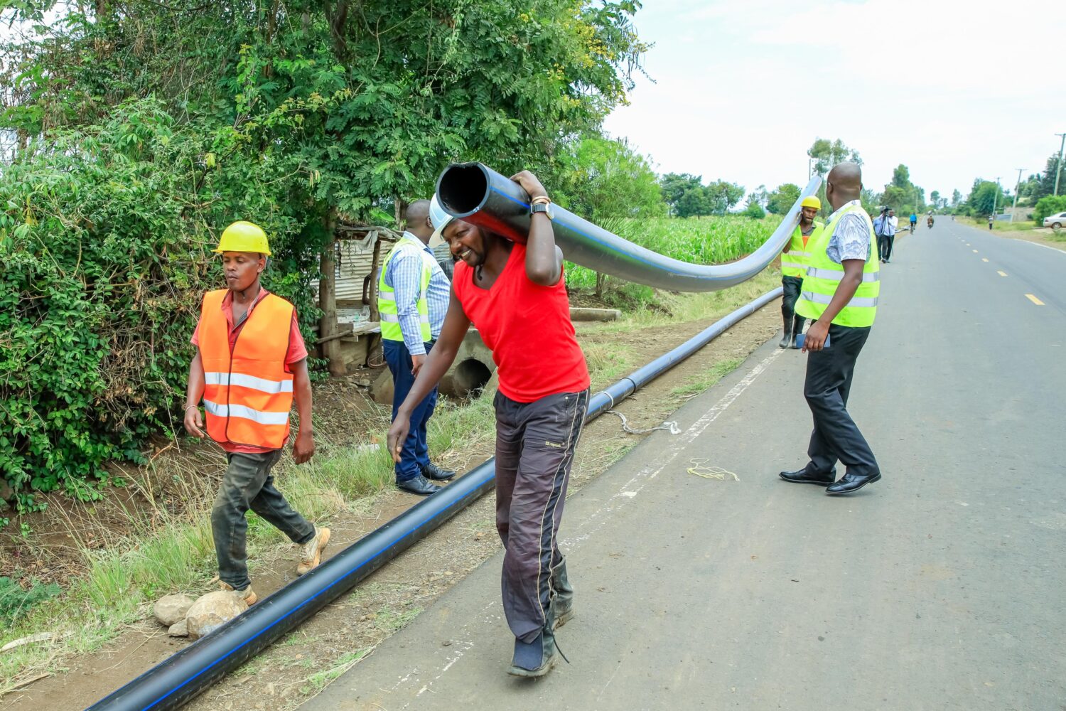 Waiguru’s KSh100 million Mwea bulk water extension project works commence