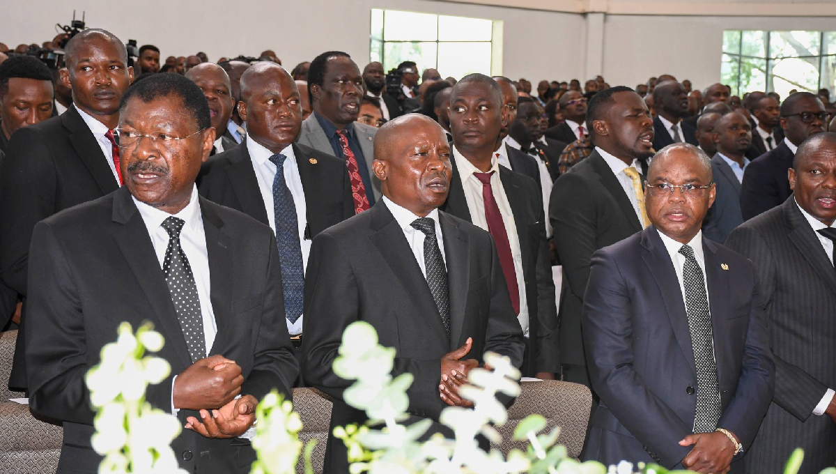 Photos: DP Kindiki, Wetangula lead tributes for Late MP Johanna Ng’eno and five helicopter crash victims