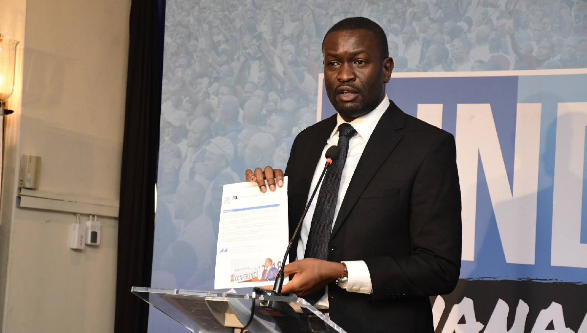 Sifuna slams ODM-UDA 10-point agenda report, brands KICC event a ‘charade’