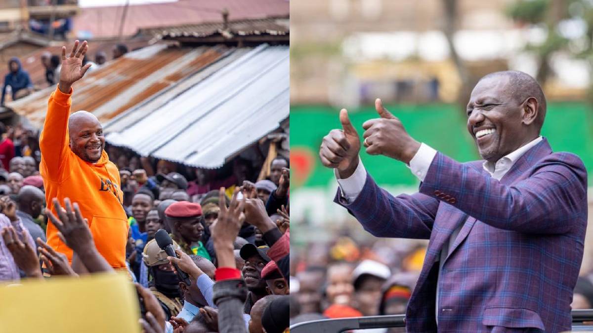 Ruto endorses Jalang’o’s senatorial ambitions?: “Senator wetu wa Nairobi…”