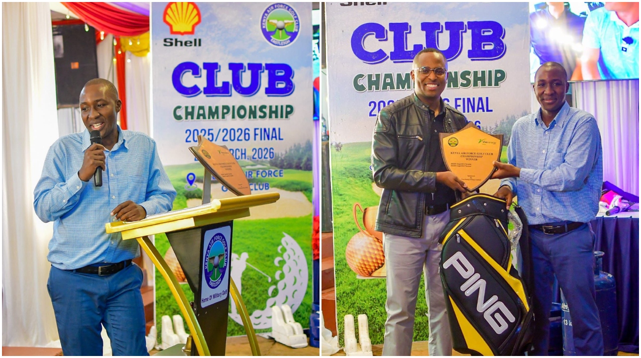 Dismus Mutua emerges as new Kenya Air Force Golf Club Champion
