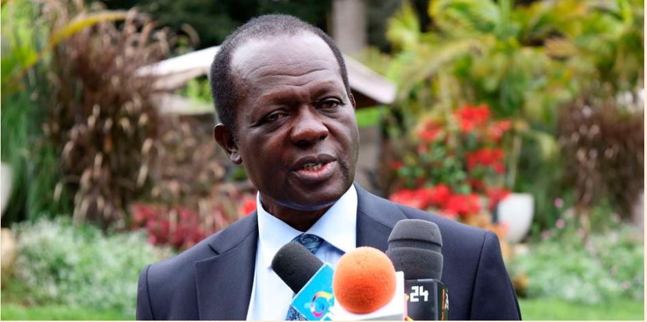 Tuju claims over 50 police officers stormed his Karen property, seeking to evict him