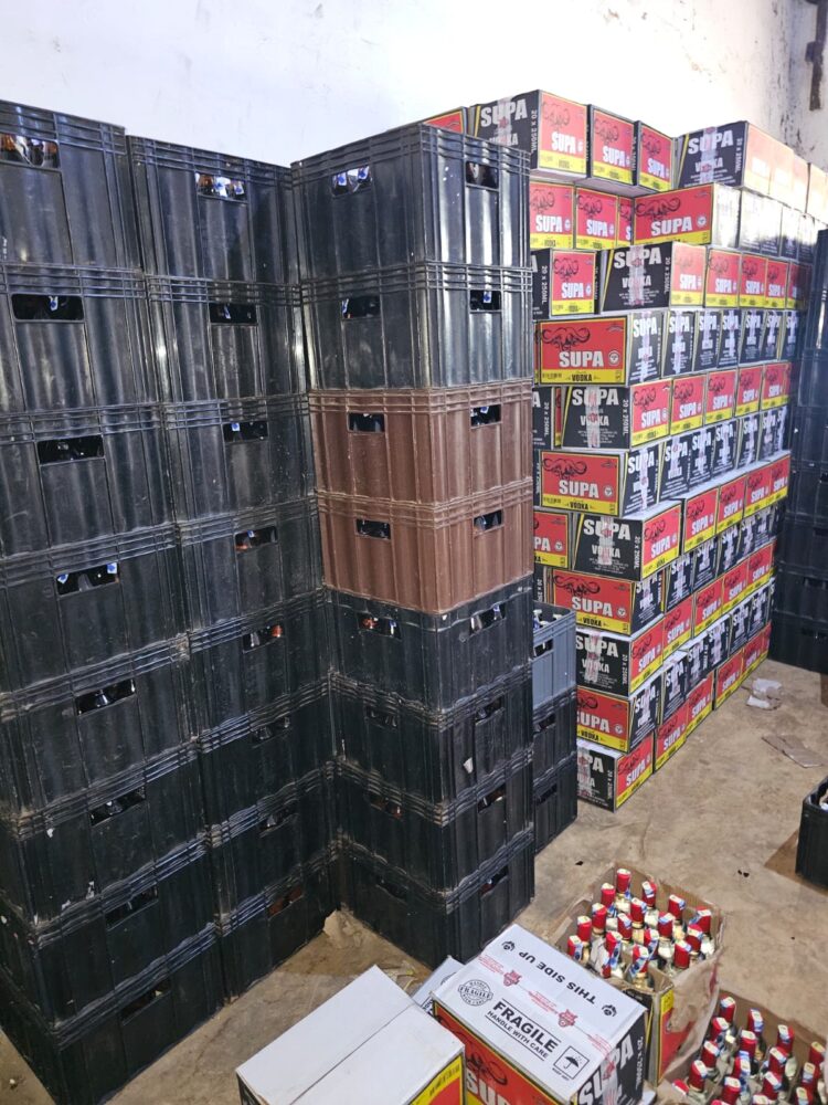 Business mogul operating near school arrested alongside his 3 employees, KSh5M counterfeit alcohol seized in Kabati NACADA operation