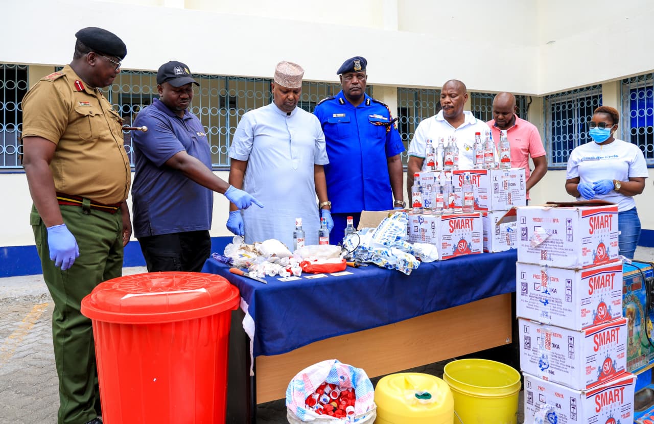 NACADA leads multi-agency crackdown in Mombasa, nets KSh 4 million Meth haul