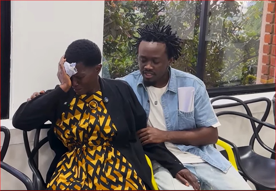 Bahati promises to help the woman who claimed to be his mother find her biological child