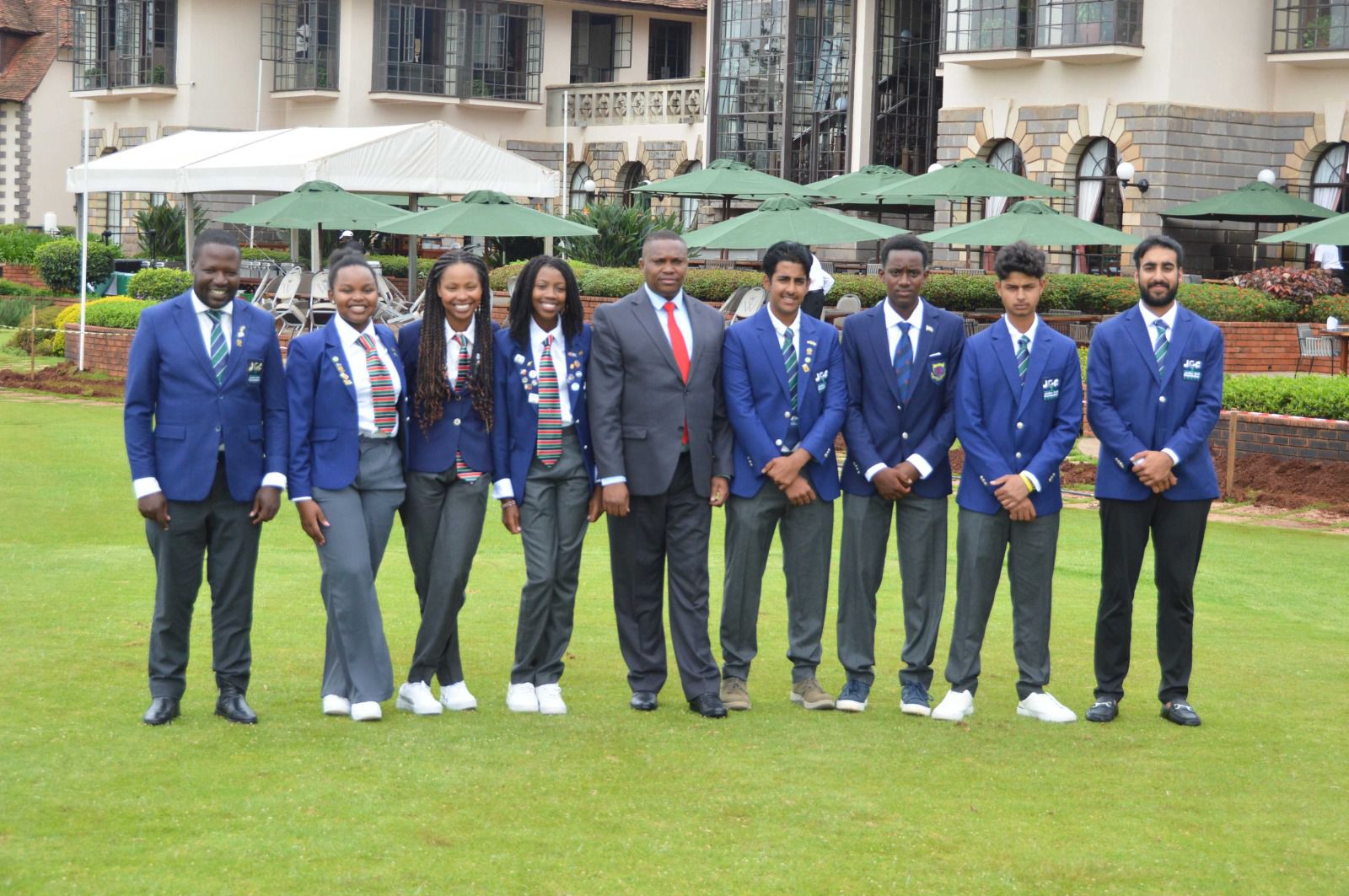 PS Mwangi flags off Team Kenya for the All-Africa Junior Golf Championship