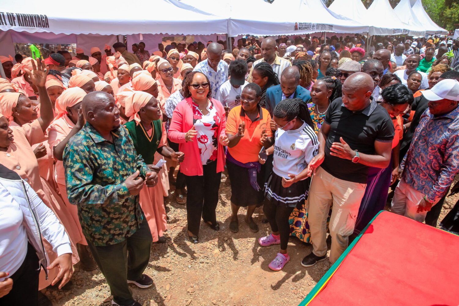 Waiguru boosts Kariti residents with socio-economic empowerment items