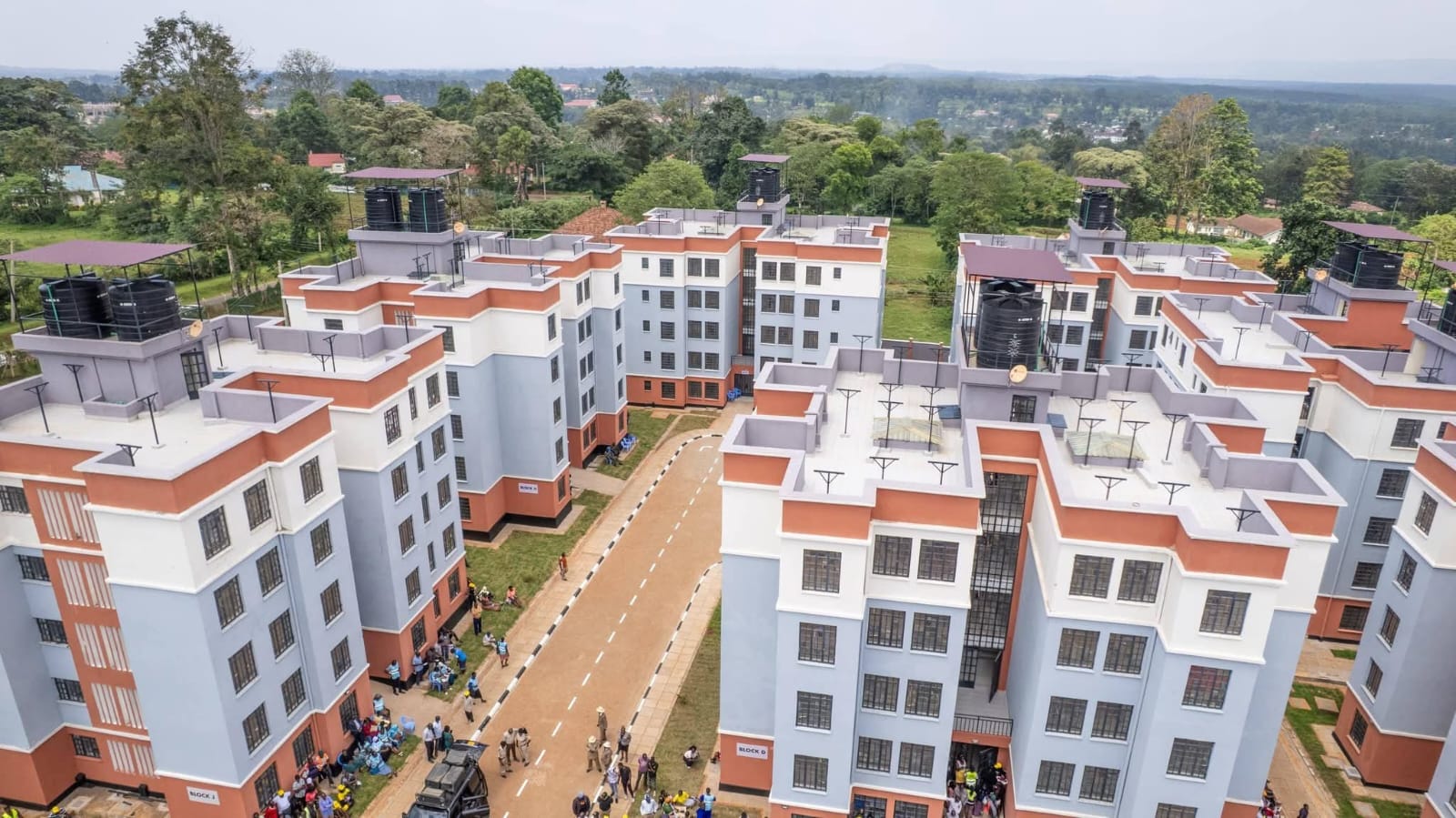 President Ruto hands over 180 affordable housing units in Milimani, Kakamega