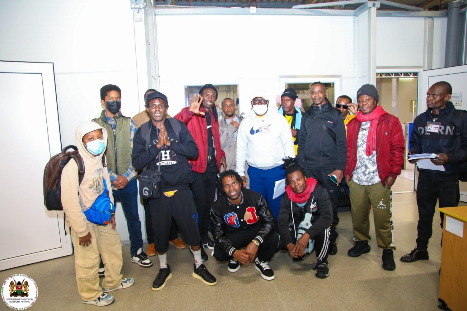 15 Kenyans evacuated from Iran arrive in Nairobi safely