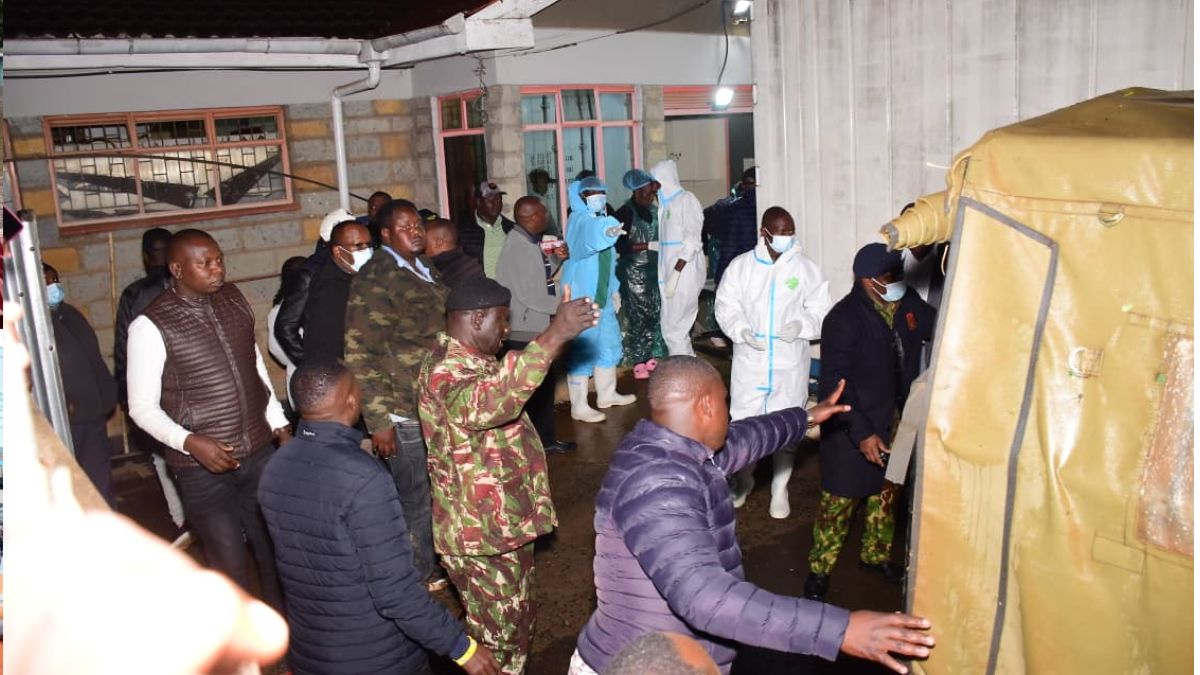 Bodies of six chopper crash victims, including Emurua Dikir MP Johana Ng’eno taken to MTRH