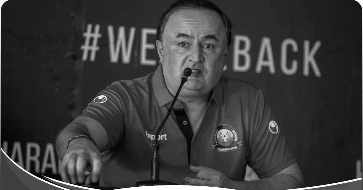 Shock as former Harambee Stars coach Engin Firat dies of heart attack at 55