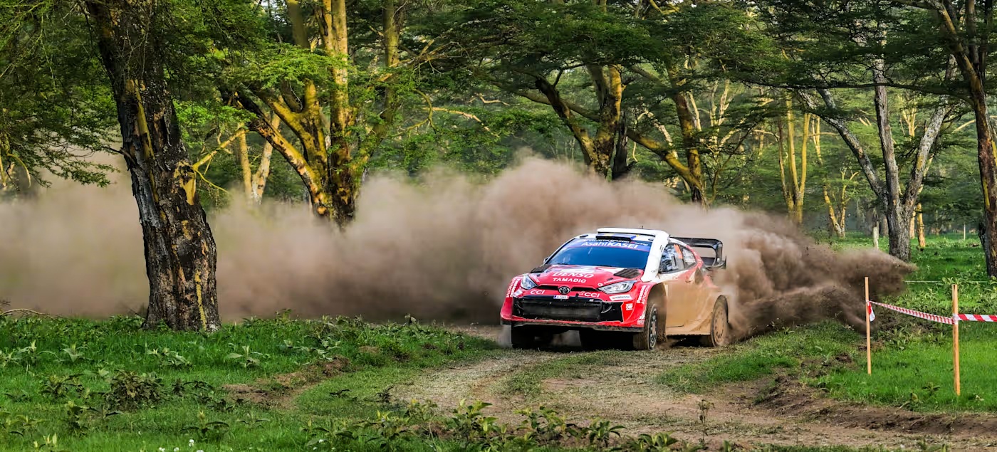Solberg maintains Safari Rally lead as Ogier charges into title fight