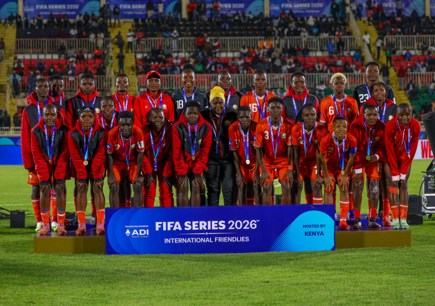 Harambee Starlets rise in FIFA rankings after strong FIFA series