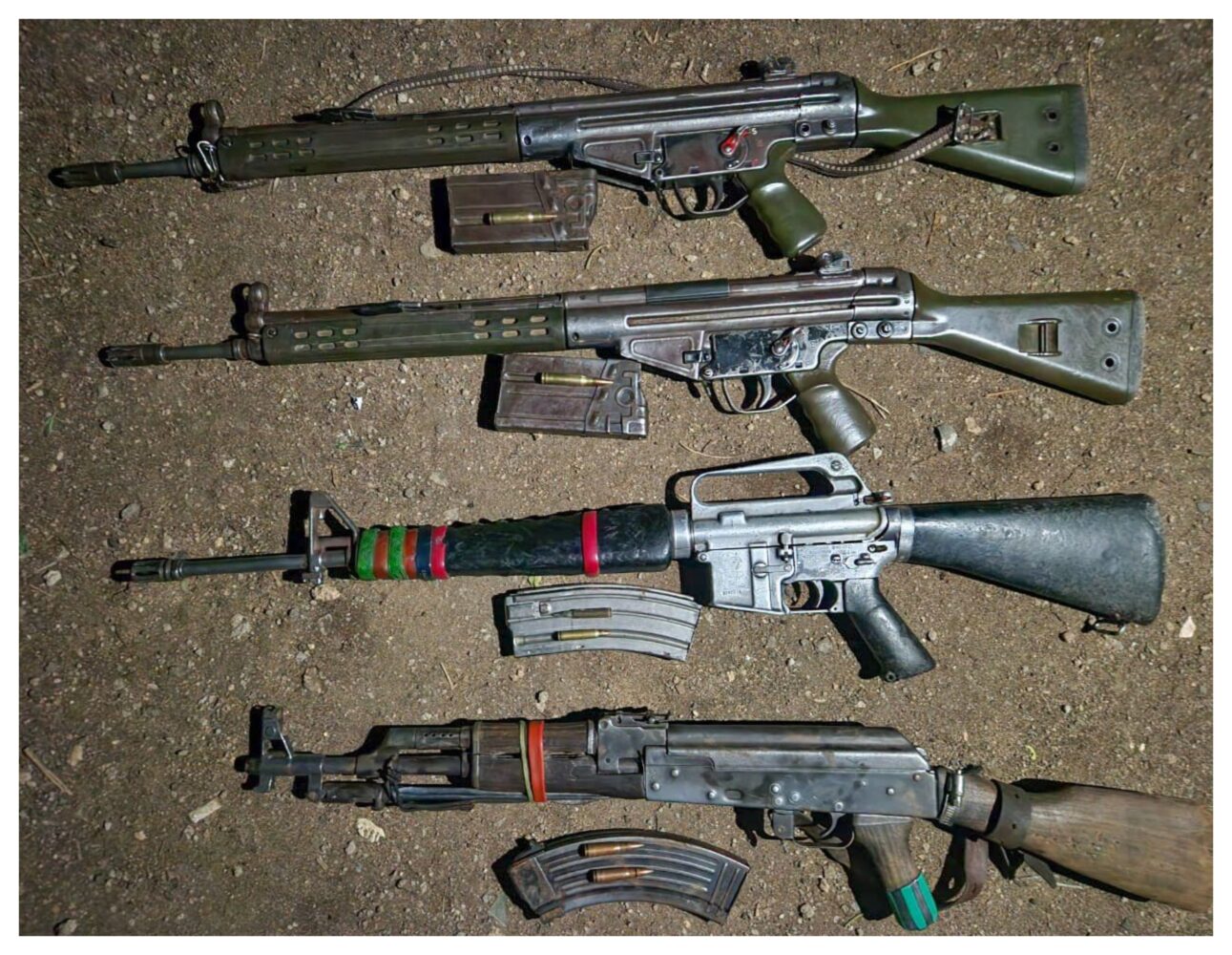 Police recover illegal firearms in Isiolo County