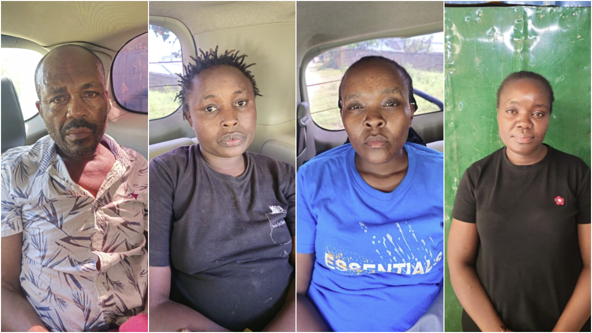 Four suspects arrested, bales of bhang recovered in mabati houses and residential house in Athi River