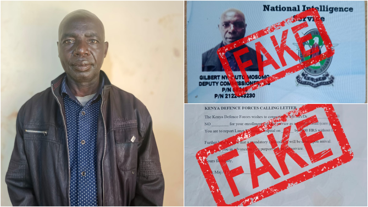 Fake NIS commissioner linked to child trafficking scandal released on KSh40,000 cash bail