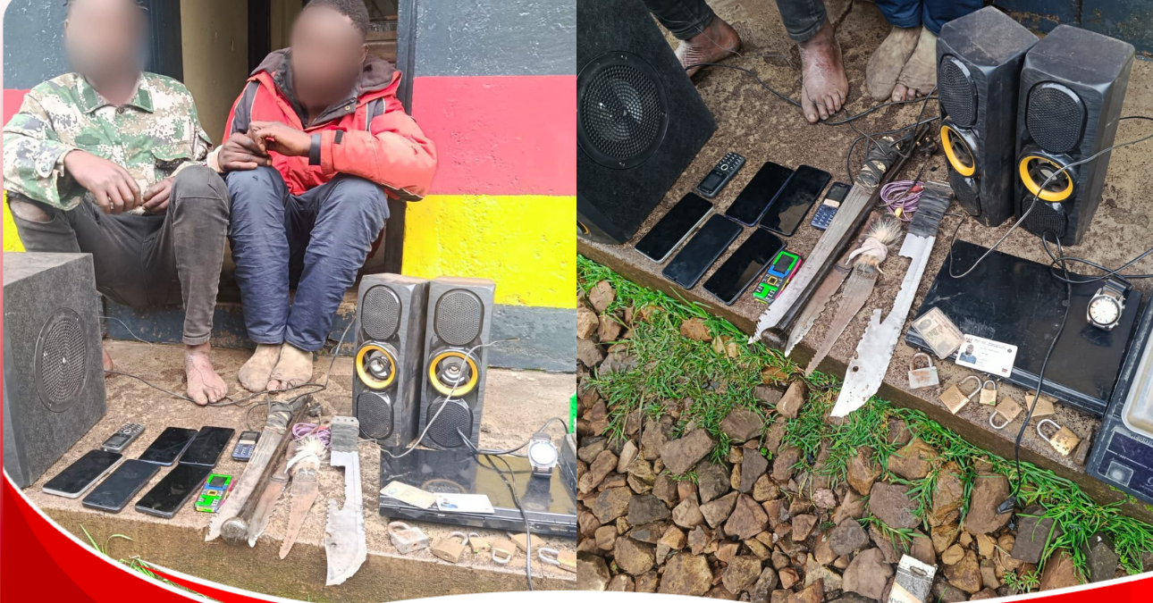 Four members of feared ‘men in black’ gang arrested in Nakuru