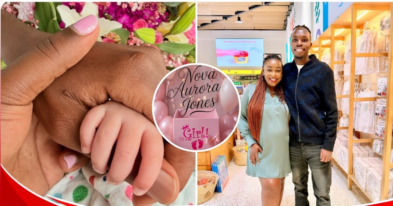 Betty Kyallo and her partner Charlie Jones welcome their first child together