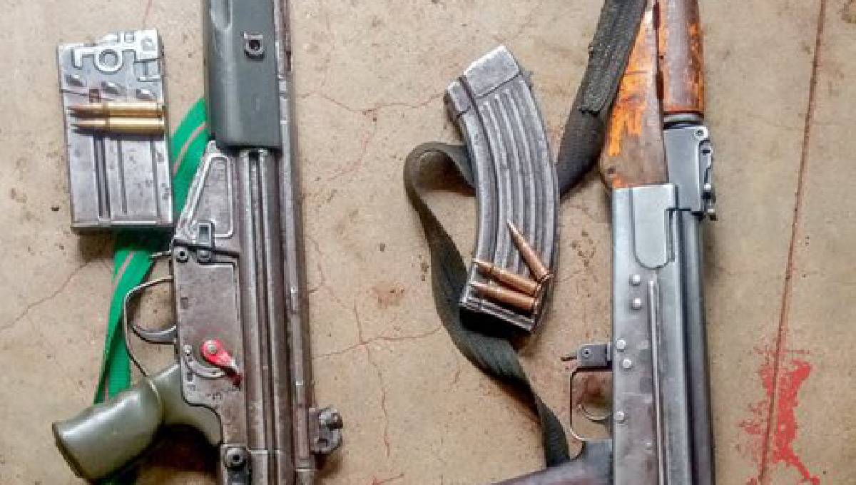 Two illegal firearms surrendered to police in Isiolo during operation ‘Dumisha Usalama’