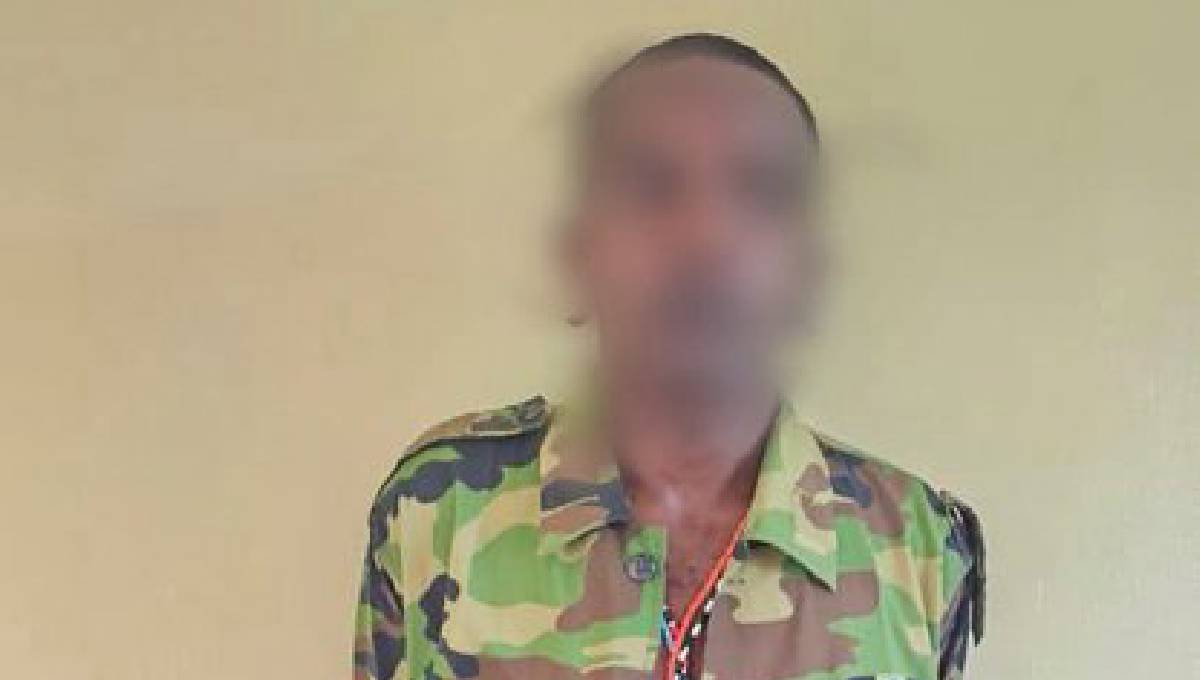 Marsabit police arrest wanted suspect linked to stock theft and murder; he attempted to resist arrest by wielding a dagger