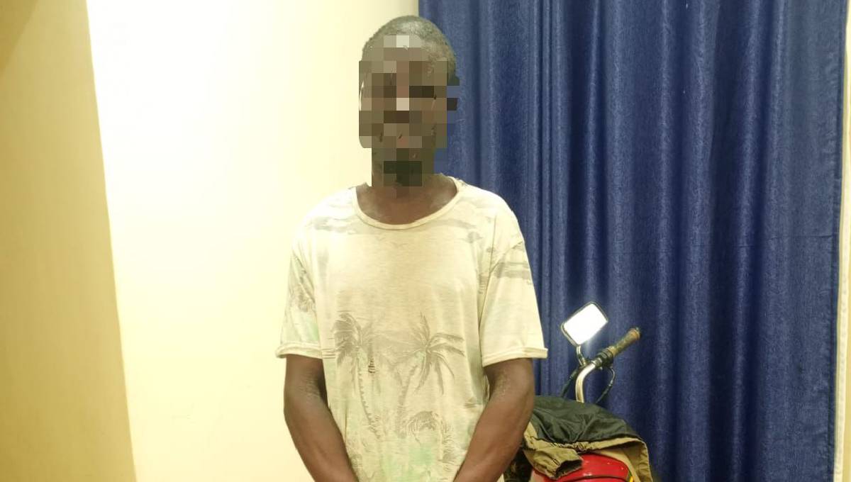 Police arrest key robbery with violence suspect in Chiga, recover motorcycle used in escape
