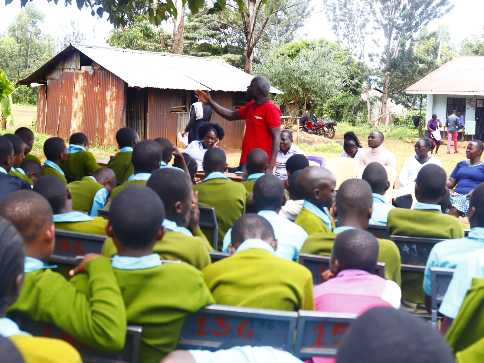 Educational retention in Migori County: Tackling teenage pregnancy and dropouts through mentorship and humor