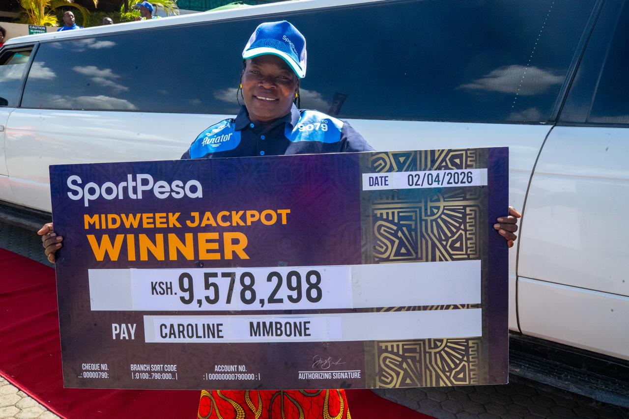 From curiosity to millions Caroline Mmbone lands life changing SportPesa midweek jackpot