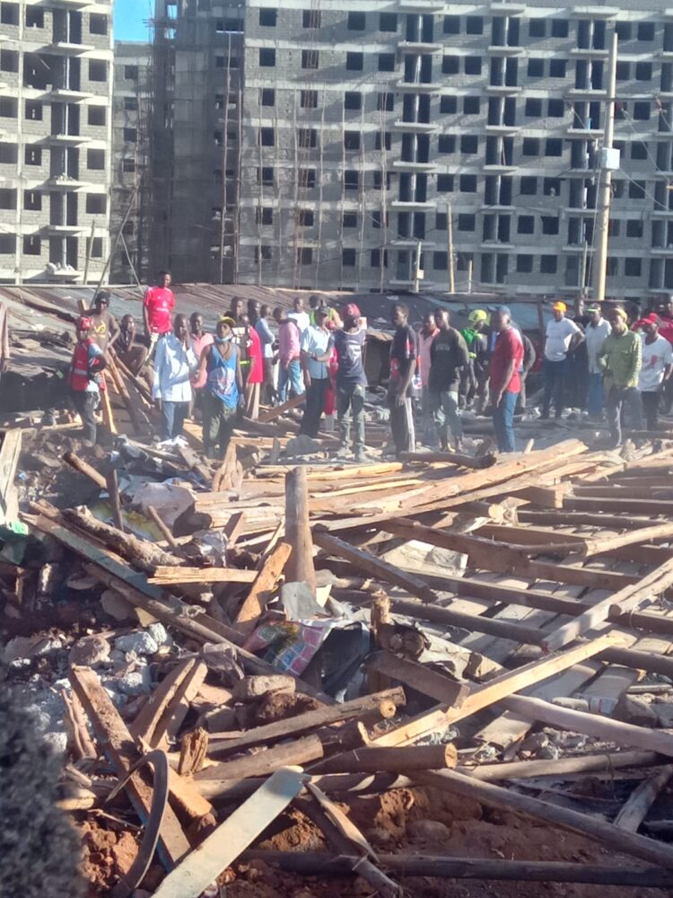 Three dead, six resuced as building collapses in Highrise