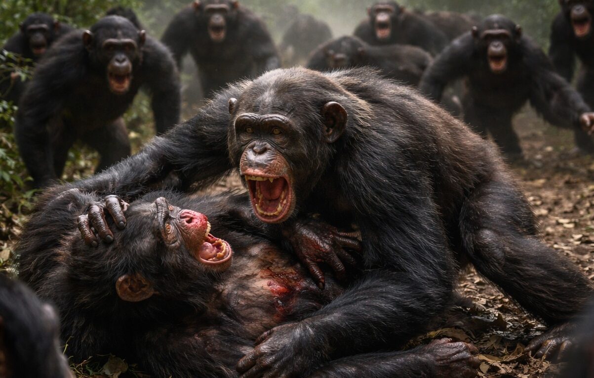 The chimpanzee ‘civil war’ in Uganda that has left scientists puzzled