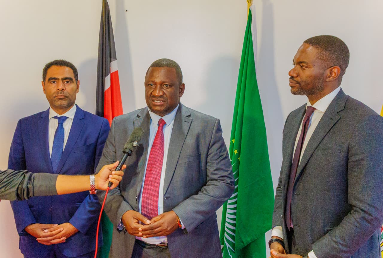 Mvurya meets new CAF Secretary General, gives AFCON update