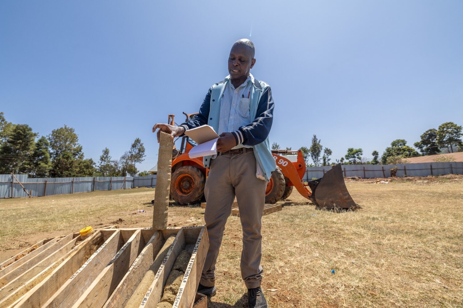 Soil testing strengthens affordable housing project in Chogoria