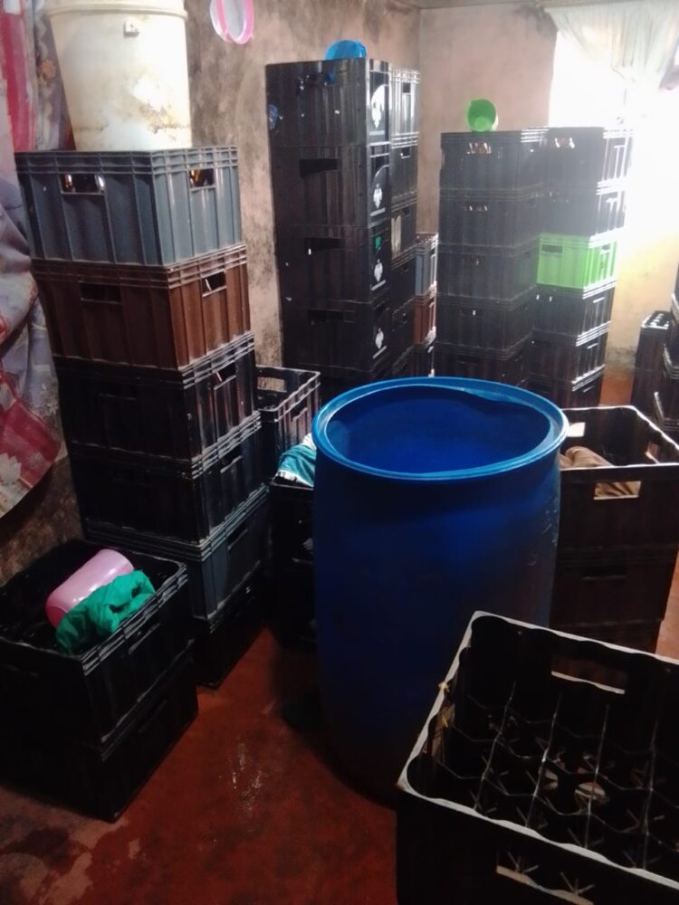 MCA aspirant on the run as NACADA busts illicit alcohol ring in Nyeri: Crates of counterfeit vodka, 275 litres of ethanol, fake stamps seized