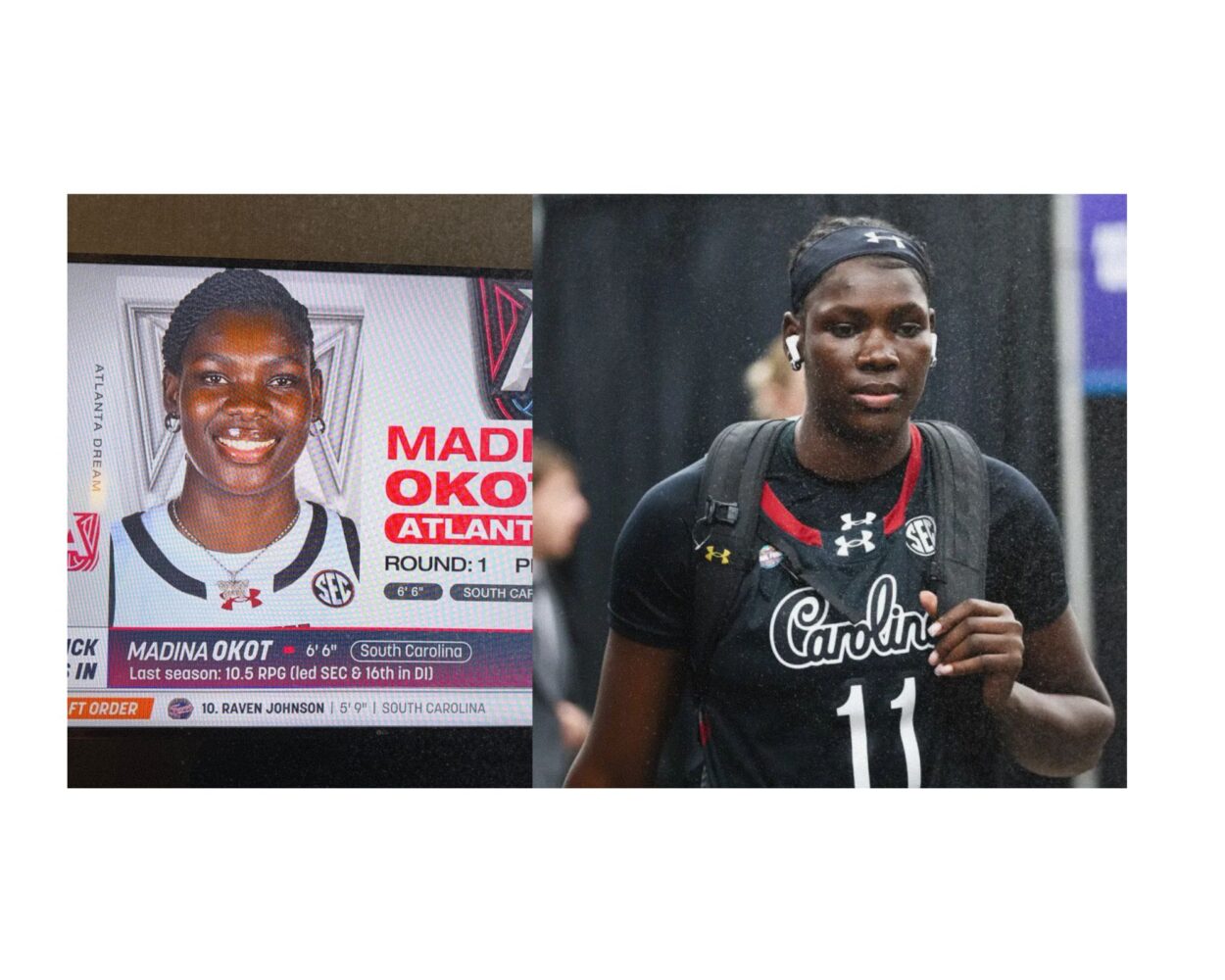 Madina Okot becomes the first Kenyan woman drafted into the WNBA
