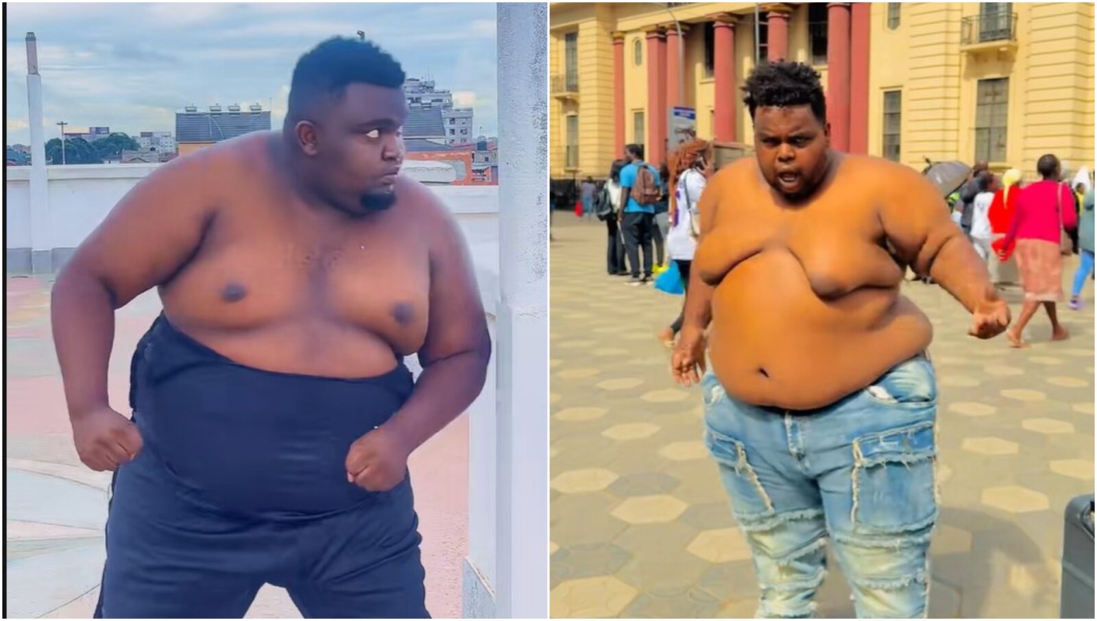 Challenge accepted! Biggie steps up to Kabuda’s Sumo wrestling match challenge