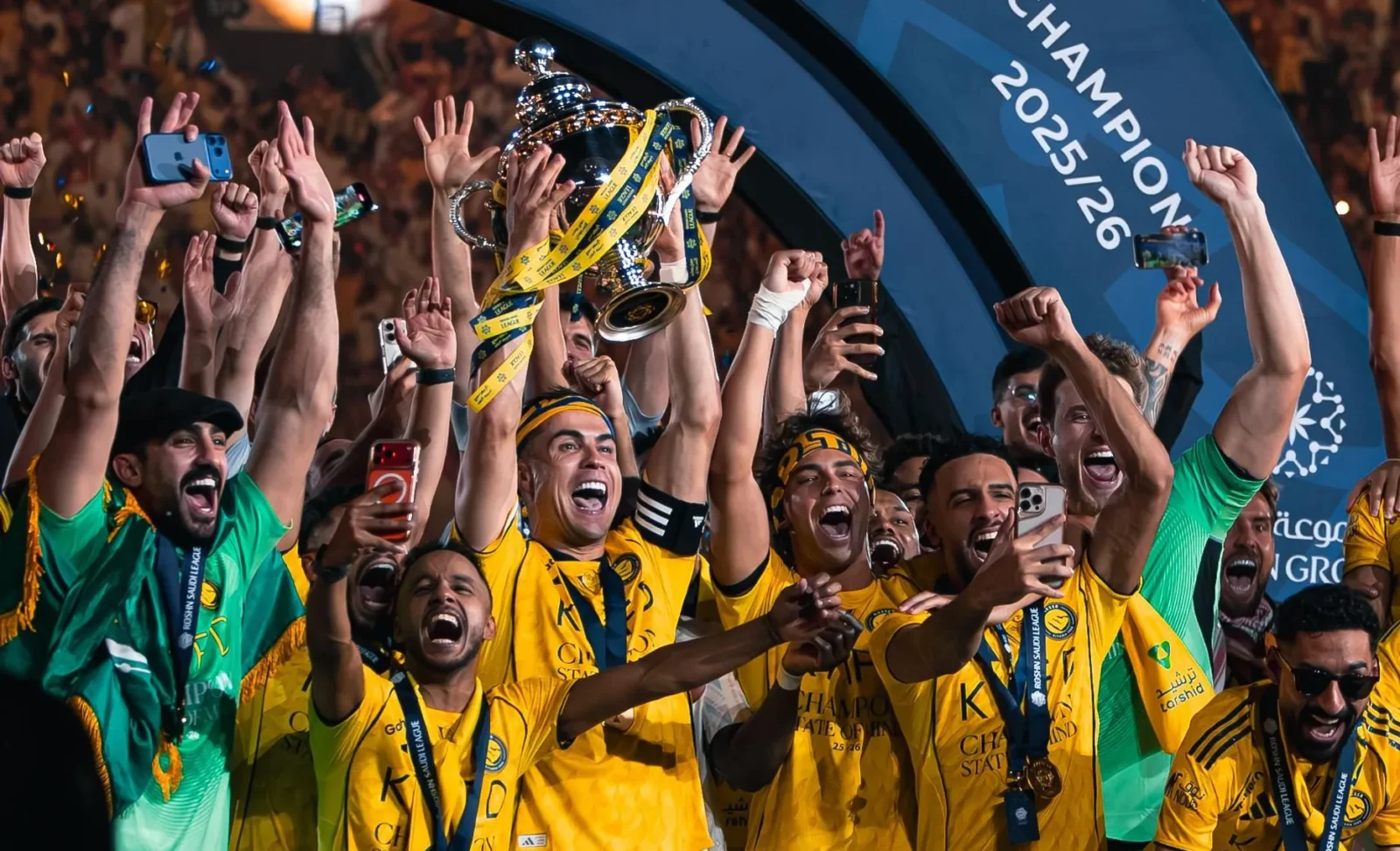 Tearful Cristiano celebrates first Saudi league title with Al-Nassr triumph