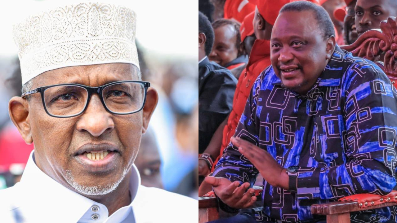 “Punguza wivu, uko na wivu sana” – Duale tells former President Uhuru