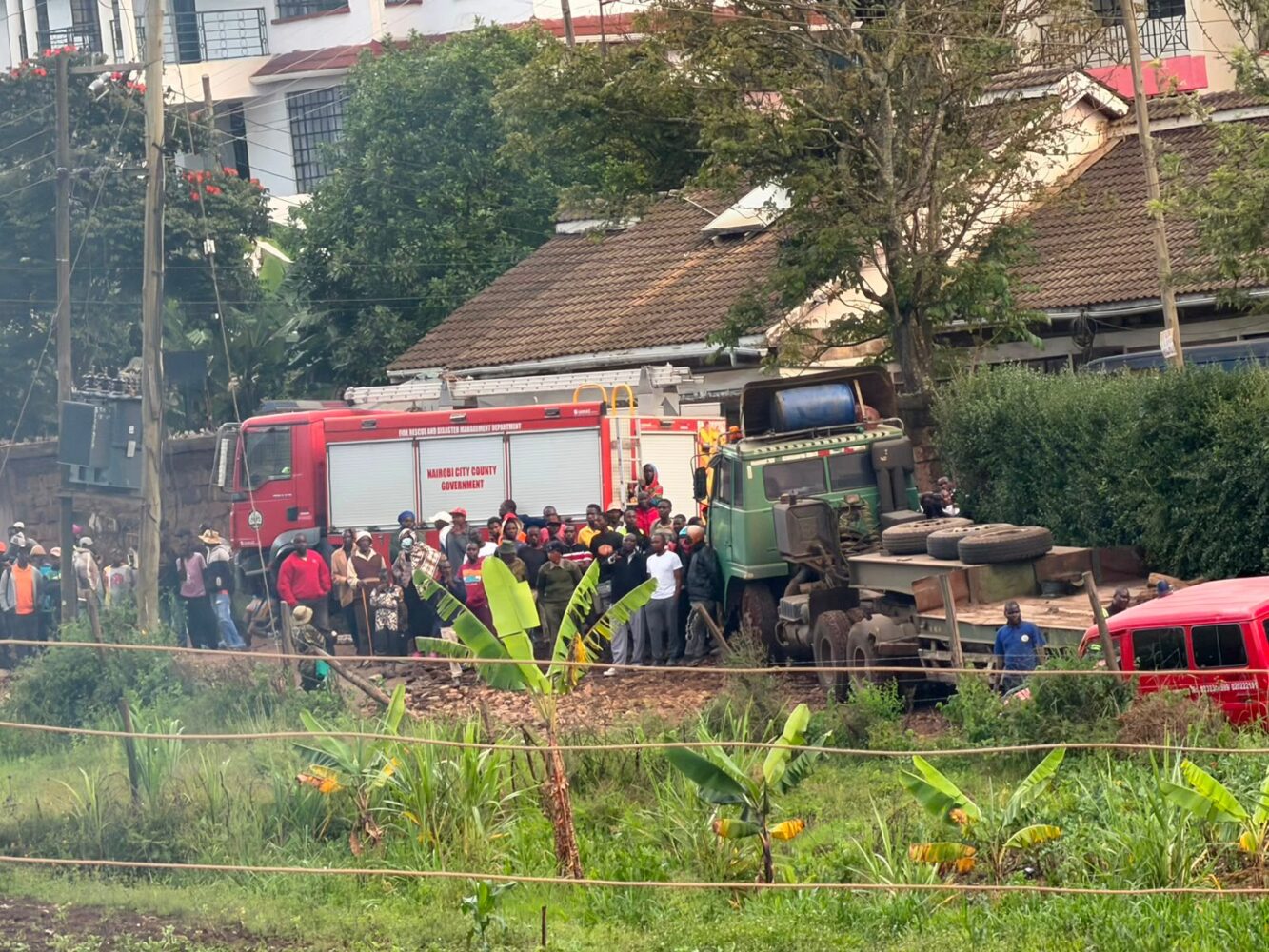 Nairobi rescue team, multi-agency units race against time after 8-storey building collapses in Ngong’