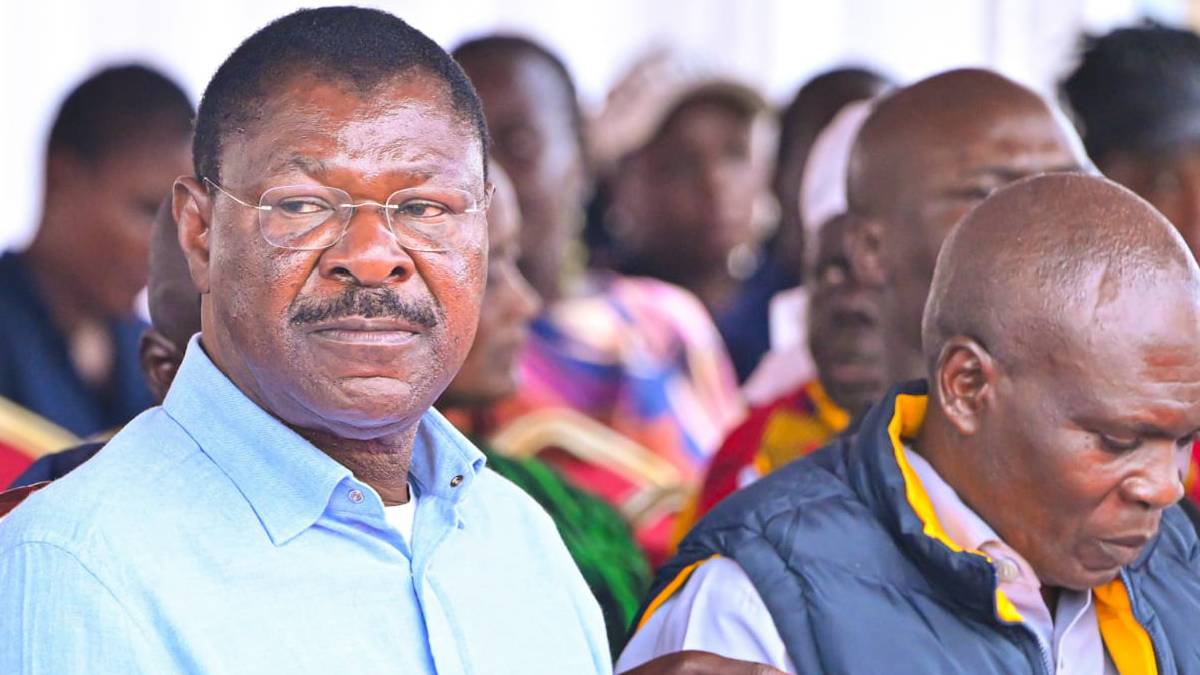 Wetang’ula calls for a crackdown on schools ignoring safety rules after deadly Utumishi Academy fire