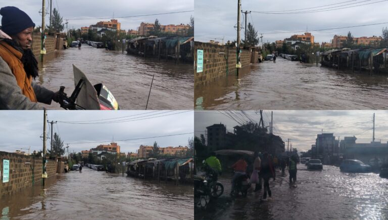 Flash floods disrupt Nairobi, Kenya Red cross deploys rescue teams as water levels rise