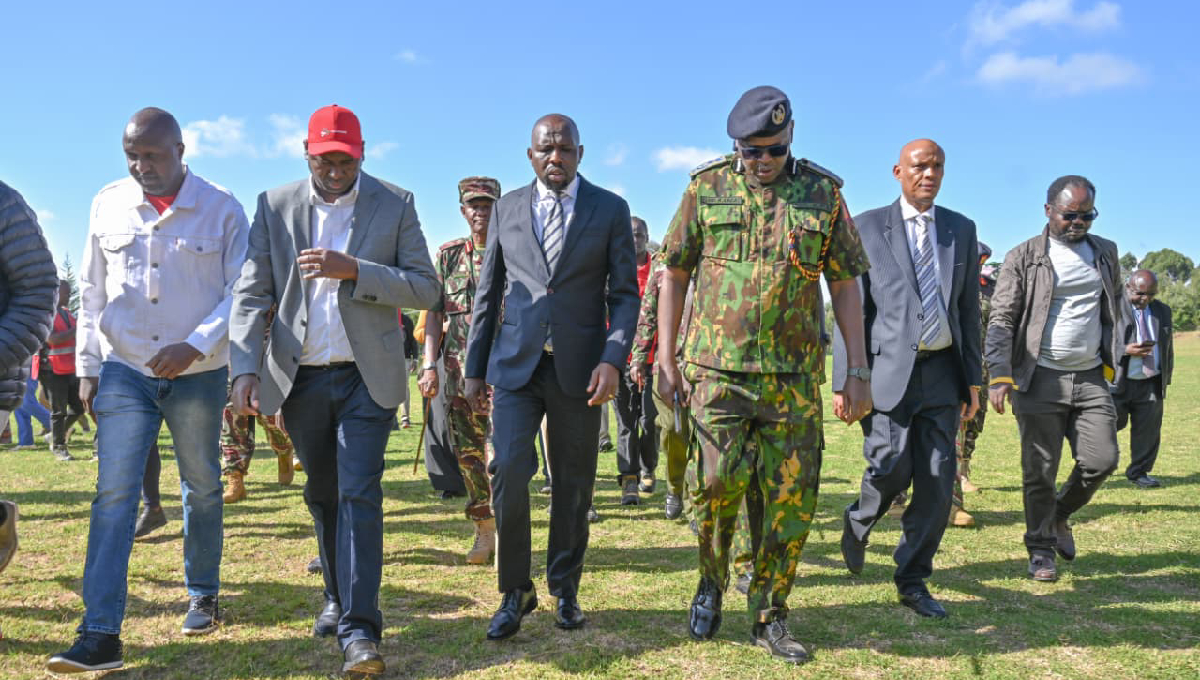 Developing: CS Murkomen gives crucial updates on Utumishi Girls Academy fire